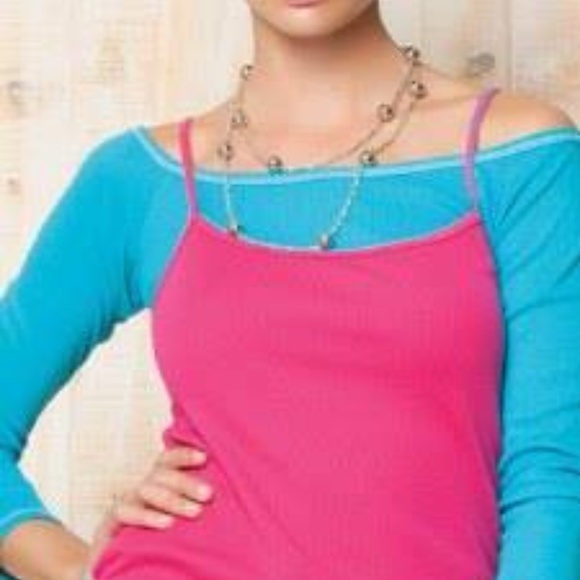 Long sleeve off shoulder T-Shirt - Picture 3 of 7